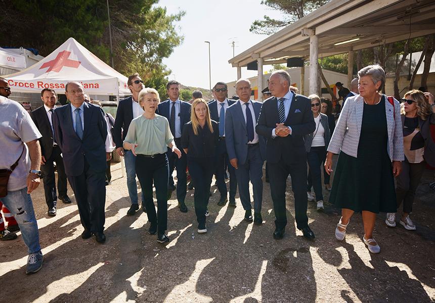 Migranti Meloni E Von Der Leyen In Visita A Lampedusa L Eco Vicentino