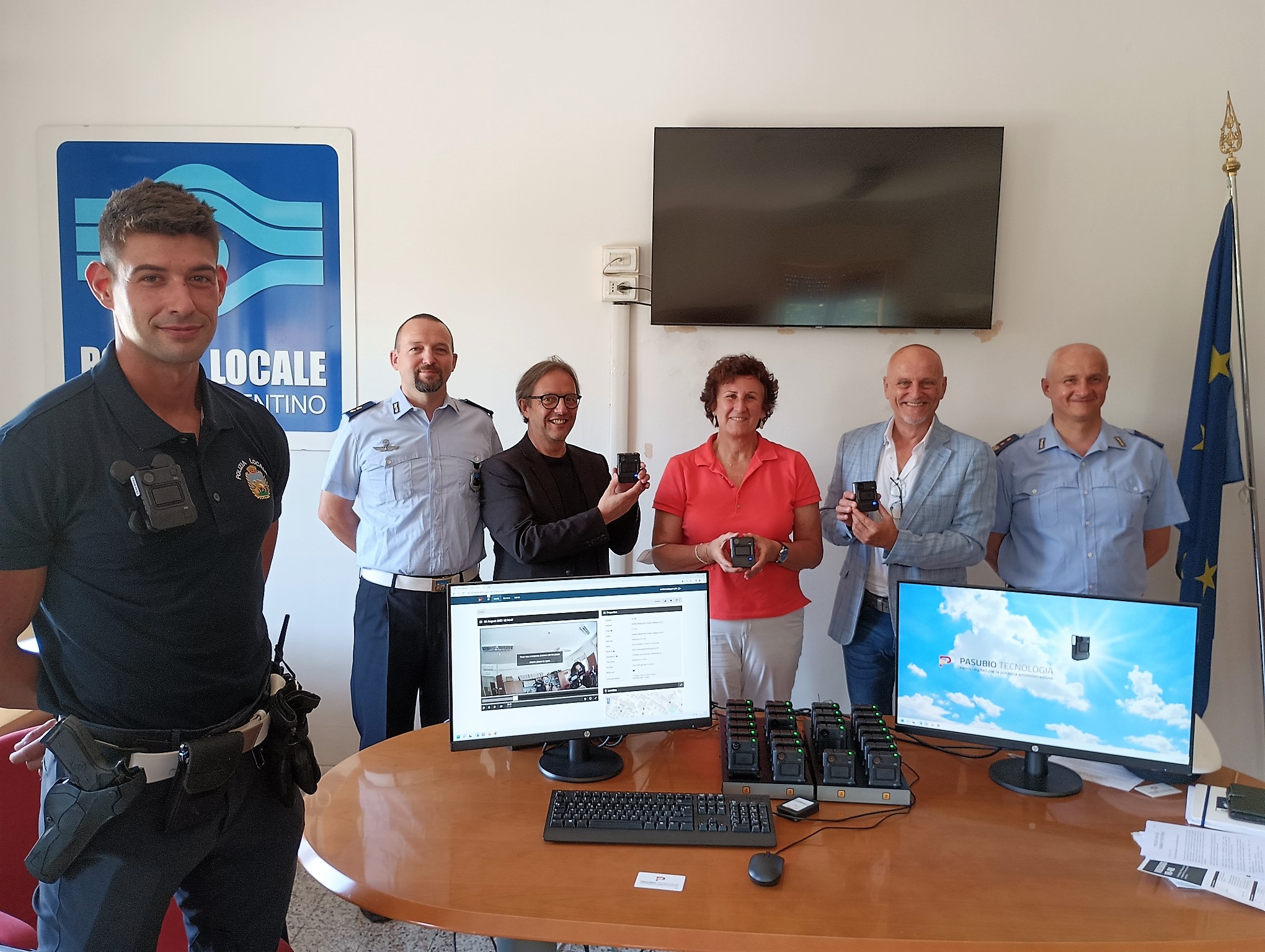 In arrivo la bodycam per gli agenti di polizia del Consorzio Ne.Vi. Sarà  subito operativa - L'Eco Vicentino